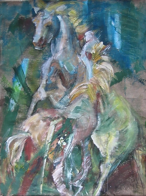 Anna Borcz - White horses