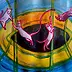 Marzena Salwowska - White cats on the trampoline