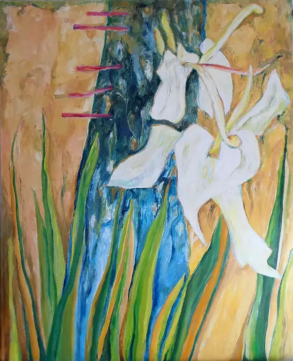 Katarzyna Madej - white flowers