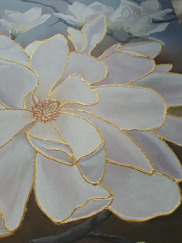 Luba Santkiewicz - White magnolias