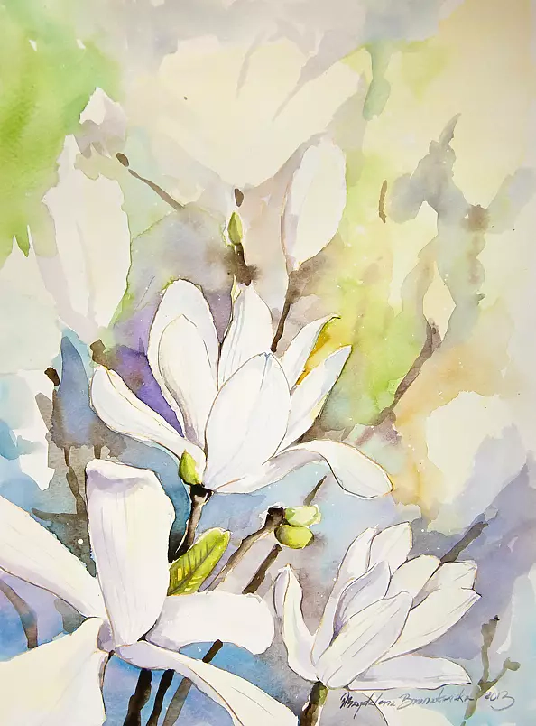 Magdalena Bronakowska - white magnolias