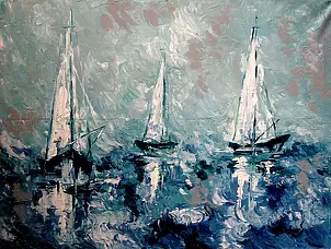 Jerzy Stachura - White sails II