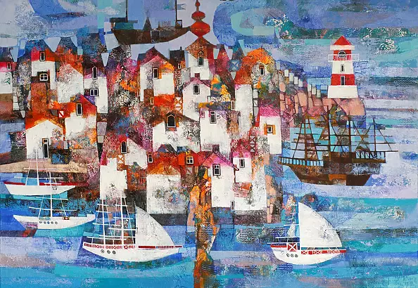 Alicja Słaboń Urbaniak - white sails