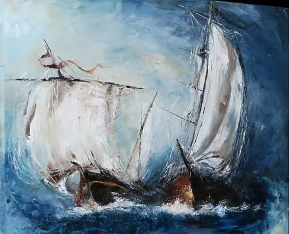 Elżbieta Brożek - white sails