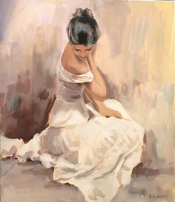 Katarzyna Kurkowska - white thoughtfulness