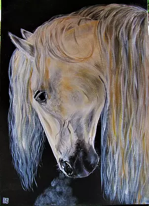 Magdalena Iwanowska - White Horse