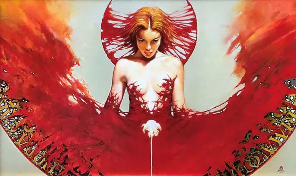 Karol Bąk - White flower