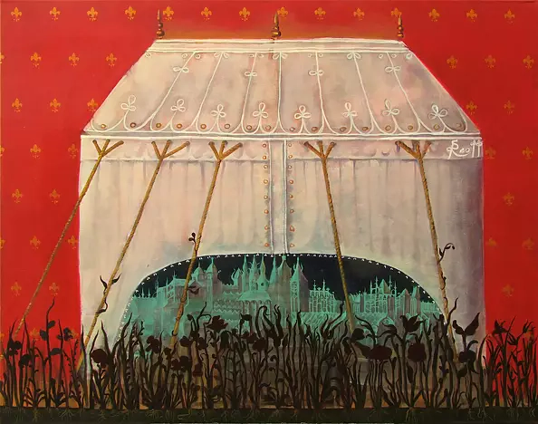 Rita Staszulonok - white Tent