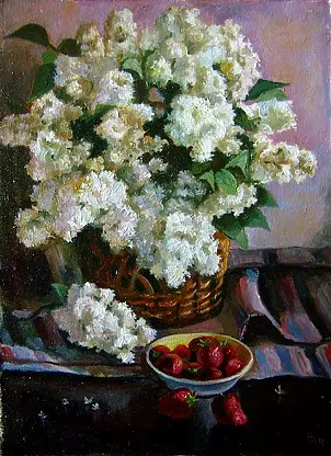 Nikolay Vedmid - Biały bukiet