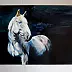 Anna Ewa Jarosz - White horse at night