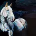 Anna Ewa Jarosz - White horse at night