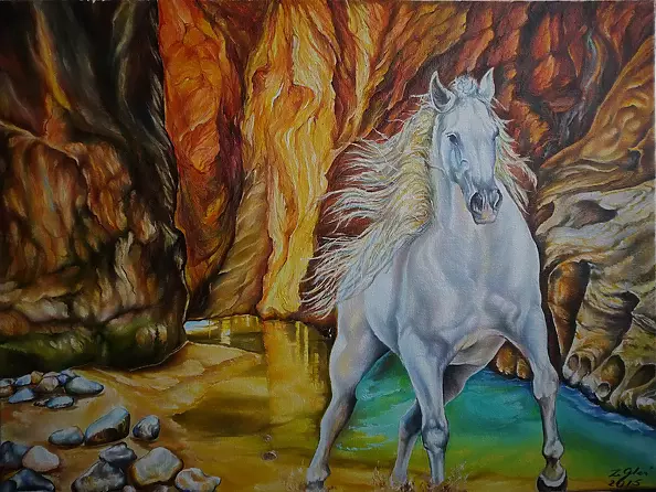 Zenon Gleń - White Horse