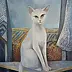 Dorota Leniec Lincow - Белый кот