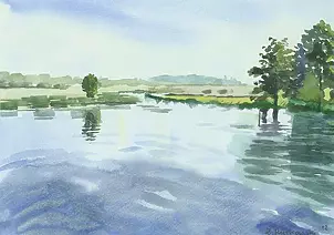 Zdzisław Rutkowski - Biebrza za Dębowem