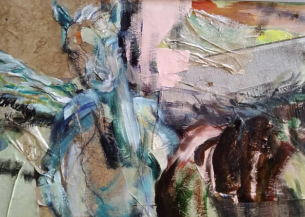 Anna Borcz - Biegnące konie