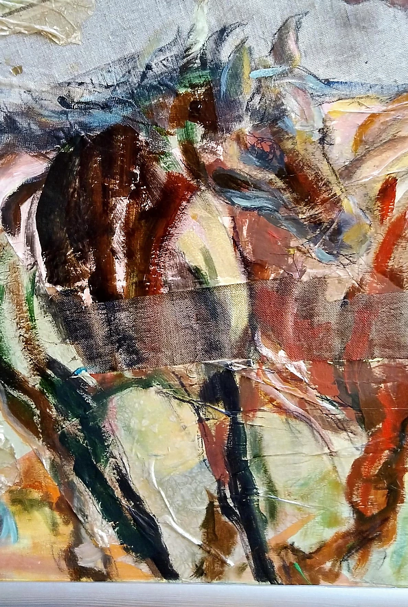 Anna Borcz - Biegnące konie