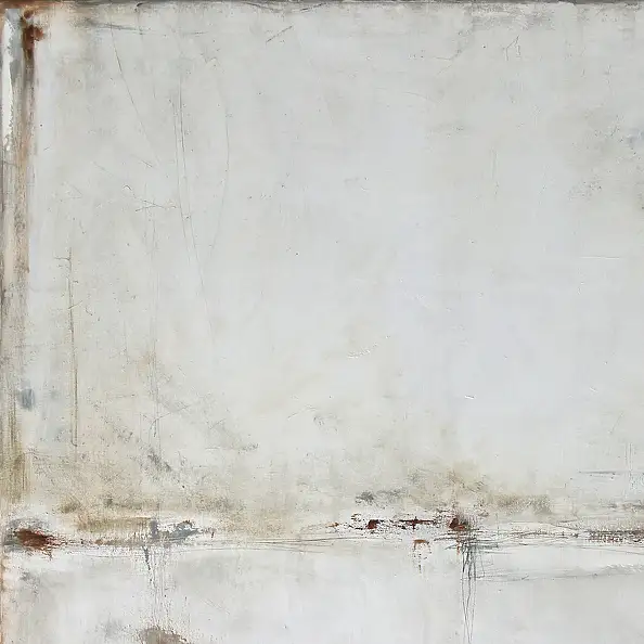Maja Gajewska, Biel i beż II (w ramie), Obraz olejny - płótno, 90 x 110
