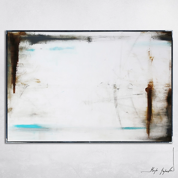 Maja Gajewska - White and siena I