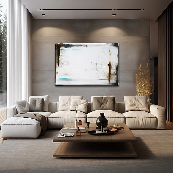 Maja Gajewska - White and siena I