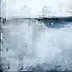 Maja Gajewska, Biel z kobaltem I (oprawiony w ramę), Obraz olejny - płótno, 90 x 110