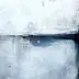 Maja Gajewska, Biel z kobaltem I (oprawiony w ramę), Obraz olejny - płótno, 90 x 110