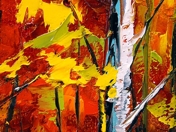 Olha Darchuk - Birch road to light