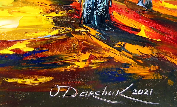 Olha Darchuk - Birch road to light