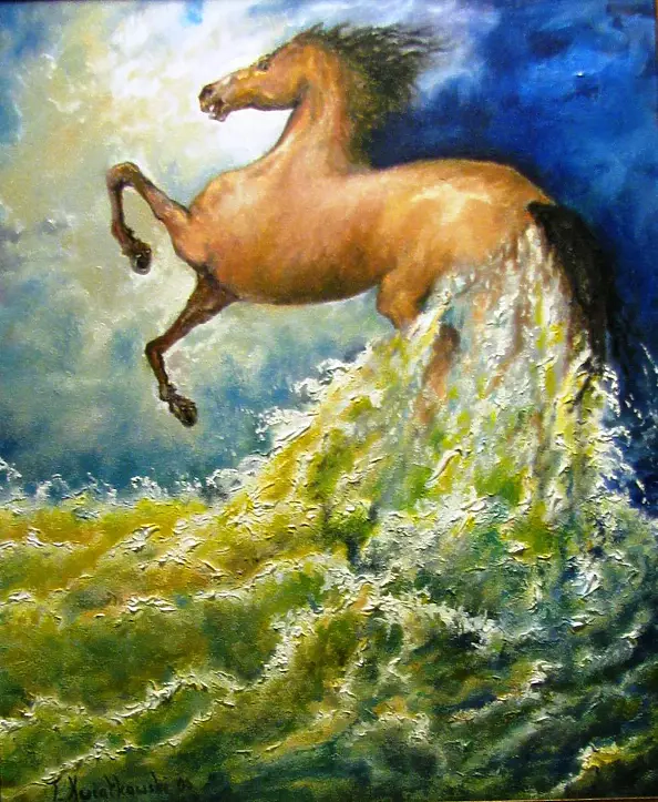 Tomasz Jaxa Kwiatkowski - Narodziny Pegaza