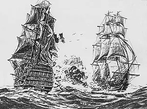 Jerzy Tatarczuk - Bitwa morska