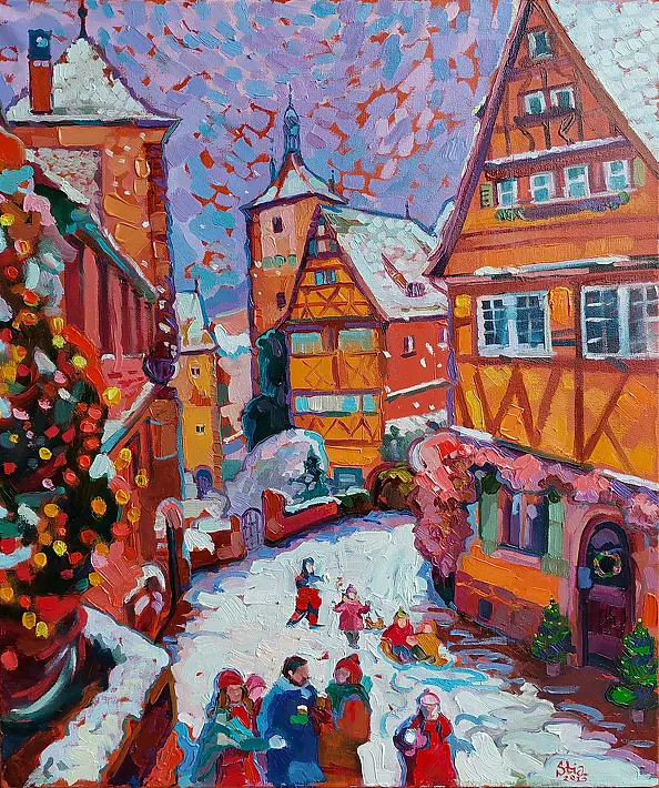 Anastasiia Kurkova - Snowball fight