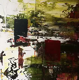 Maria Gąsior - Black & red square