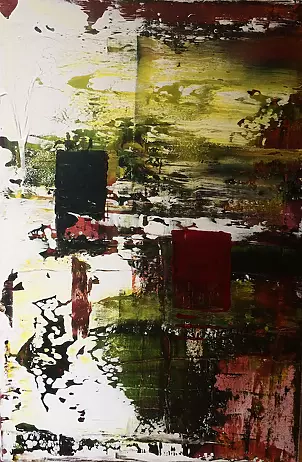   - Black & red square