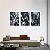 Ewa Mościszko, Black& white winter composition, Obraz akrylowy - płótno, 40 x 60