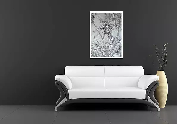 Mariusz Malinowski - Black flower