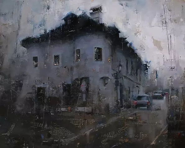 Tibor Nagy -  Blackness Over the Lower Street