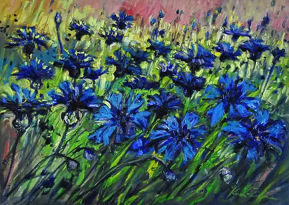 Dominika Kruk - Zięba - Bławatki 