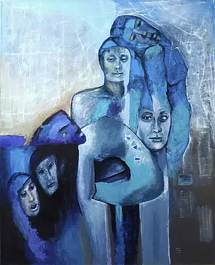 Anna Lupa Suchy - Błękit