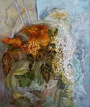 Anna Lupa Suchy - Blue and orange