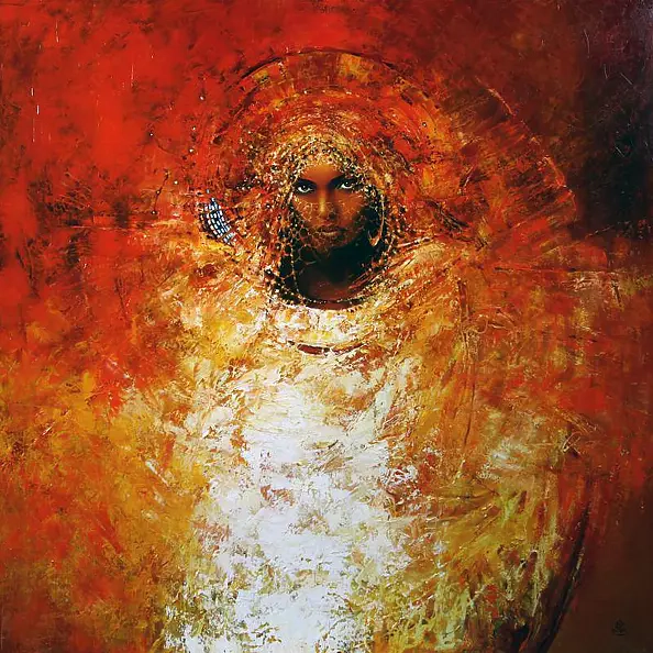 Karol Bąk - blue fire