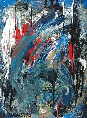 Amelia Augustyn - Blue abstract