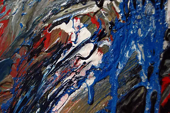 Amelia Augustyn - Błękitna abstrakcja