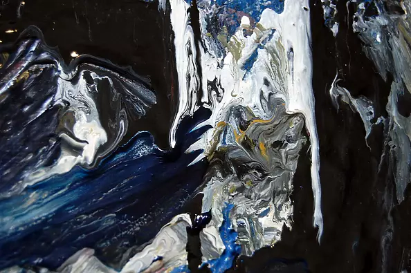 Amelia Augustyn - Błękitna abstrakcja