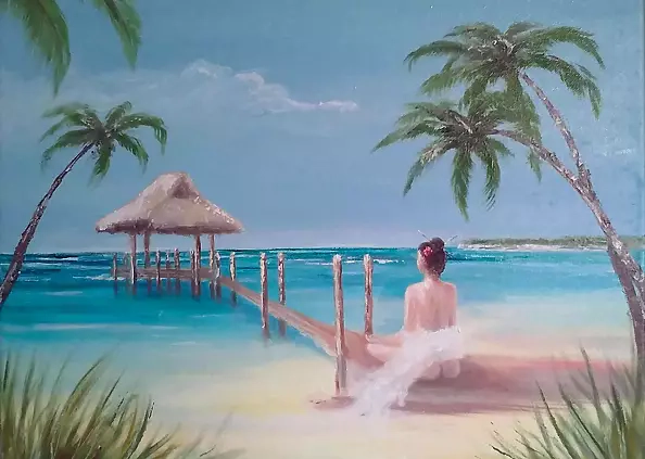Danuta Zgoł - Blue Lagoon