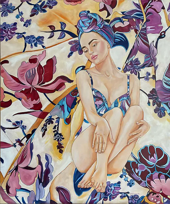 Joanna Szumska - Blue dress