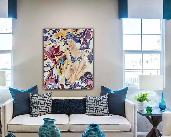 Joanna Szumska - Blue dress