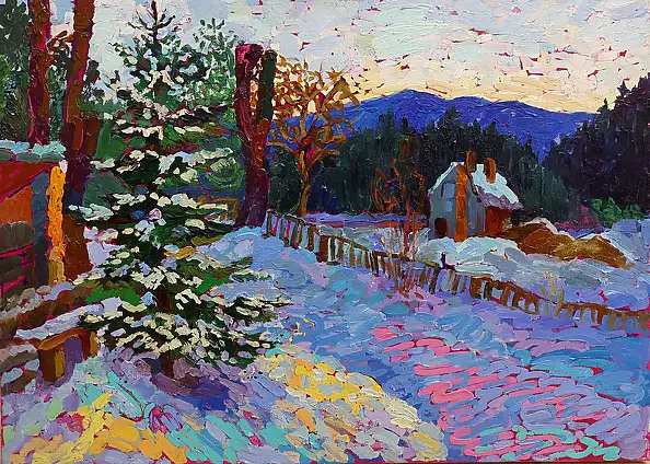 Anastasiia Kurkova - Blaue Karpaten