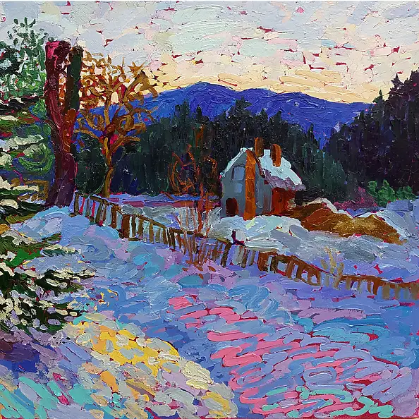 Anastasiia Kurkova - Blaue Karpaten