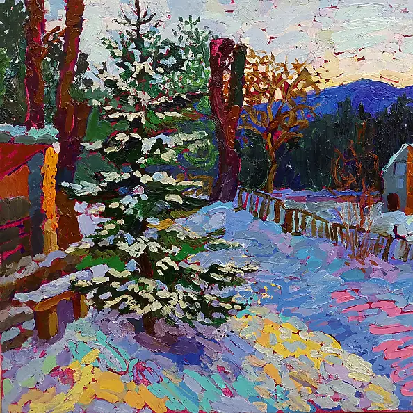 Anastasiia Kurkova - Blaue Karpaten