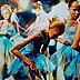 Barbara Gulbinowicz - Blue ballerinas