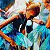 Barbara Gulbinowicz - Blue ballerinas